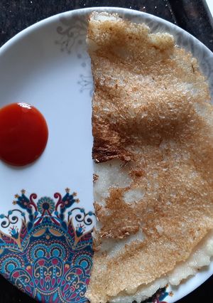 A picture of Ghee Rava Dosa.
