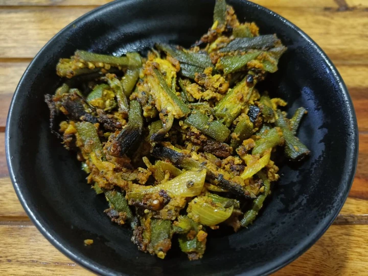Recipe Besan wali bhindi which Delicious