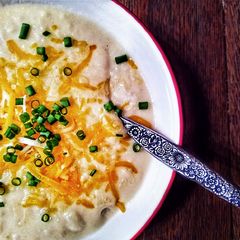 A picture of Country Style Potato Soup.