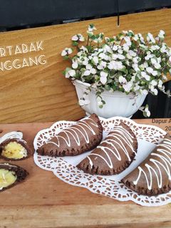 Foto resep Martabak Lenggang Coklat Isi Vla + Pasta Coklat