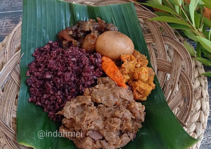 Standar Resep mudah buat Gudeg Jogja + Sambal Gorengnya dijamin nagih banget