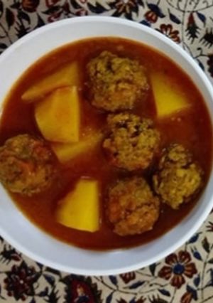 عکسی از دستور 🥘 قیمه ریزه 🥘