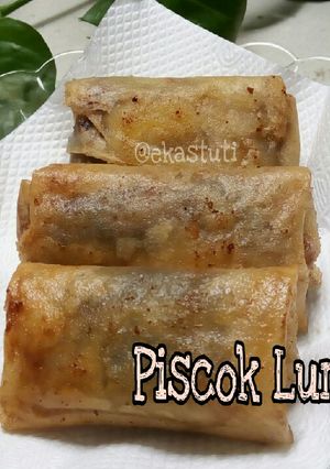 Foto resep 22. Pisang Coklat Lumer