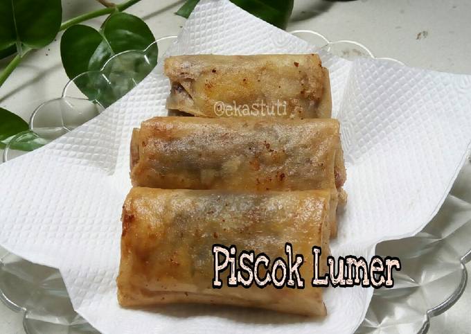 22. Pisang Coklat Lumer