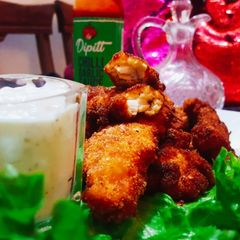 A picture of Fried Chicken strips.