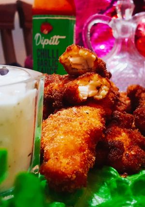 A picture of Fried Chicken strips.