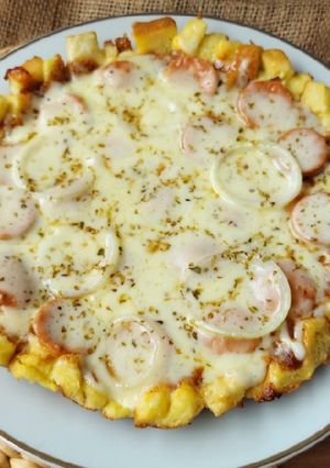 Foto resep Pizza Roti Tawar Teflon Anti Ribet