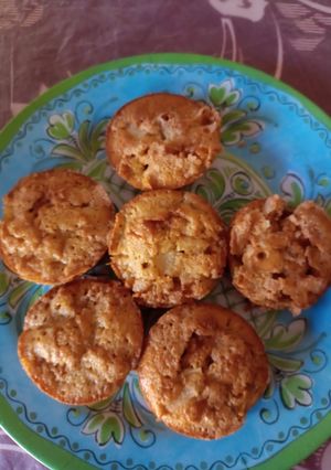 Una foto de Muffins de manzana 🍎