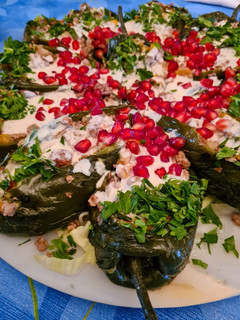 Una foto de Chiles en Nogada