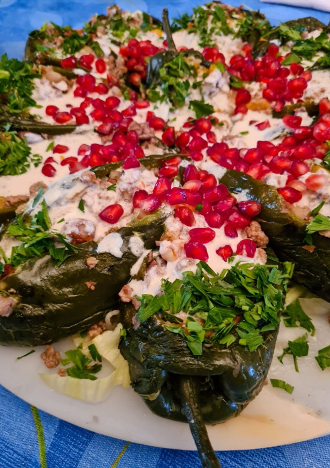 Una foto de Chiles en Nogada