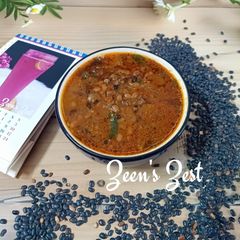 A picture of Black Horse Gram Tadka Daal with Panch Phoron.