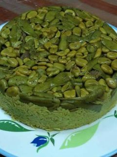 صورة لوصفة مقلوبه الفول