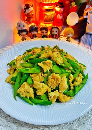 小黃瓜炒蛋 的食譜成品照片