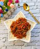 Steamed Basmati Rice with Smoked Fish Pepper Sauce