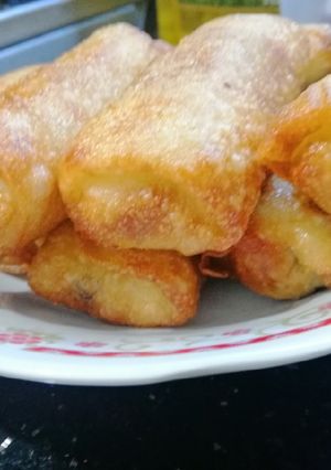 Foto resep Spring Roll (Lumpia) with carrot skin