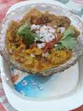 Peppery soya chap curry