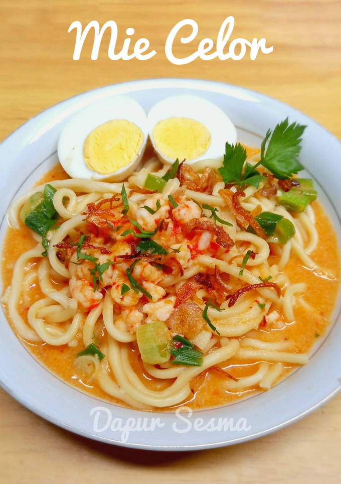 Foto resep Mie celor khas palembang