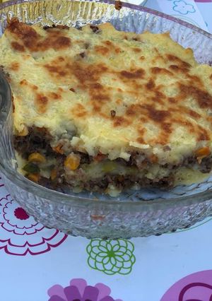 A picture of Shepherds pie.