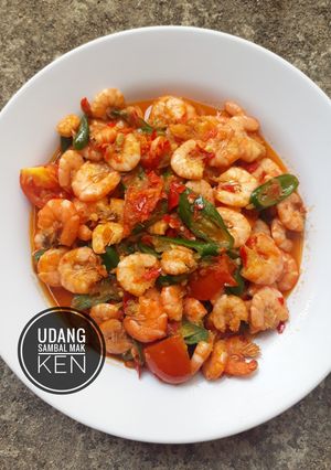 Foto resep Udang sambal