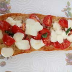 A picture of Ciabatta pizza.