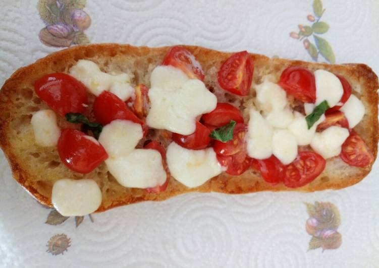 Recipe of Delicious Ciabatta pizza