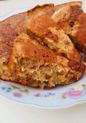 Foto resep Banana cake/ pisang simple (no mixer)