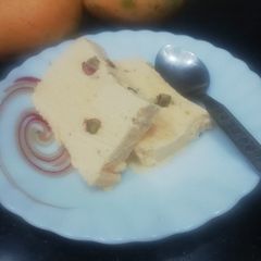A picture of Mango Ice-cream.