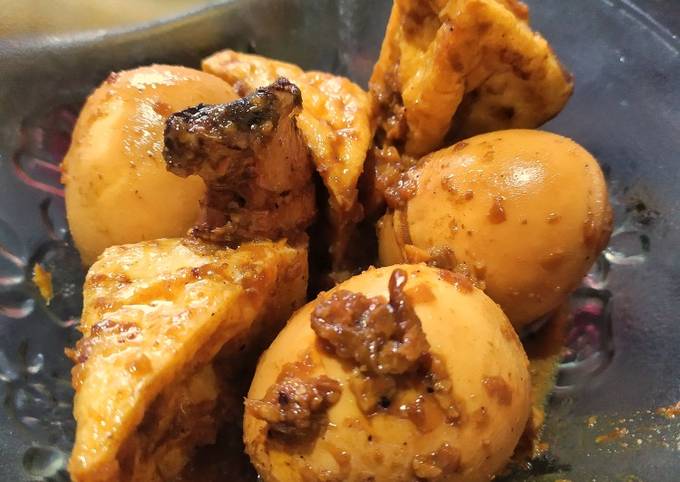 Cara bikin Semur tahu dan telur Cara bikin Semur tahu dan telur