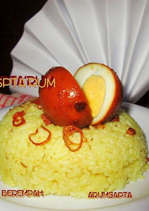 Foto resep Nasi Kuning Berempah Praktis (Magic com)