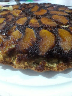 Una foto de Tarta invertida de manzana!!! Riquísima