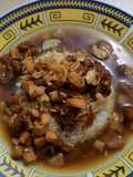 Homemade chicken bakmoy