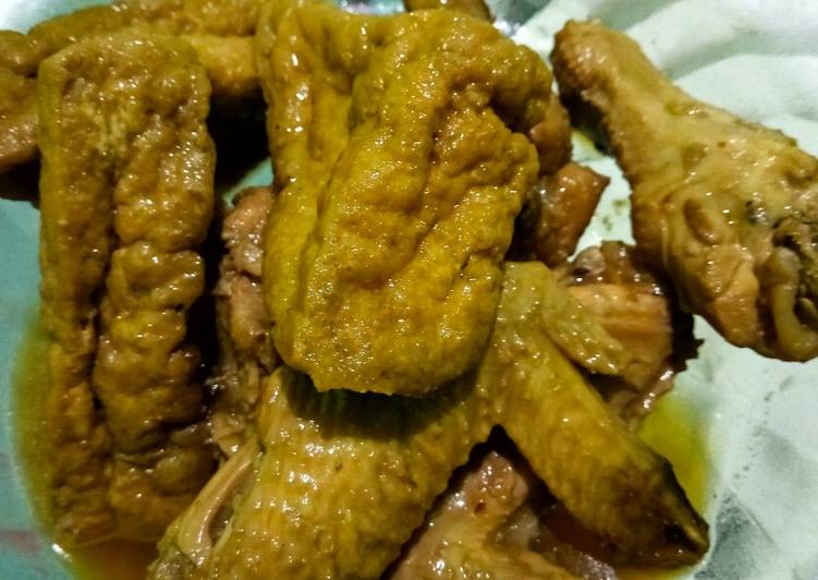 Resep Tahu Ayam Bacem Anti Gagal