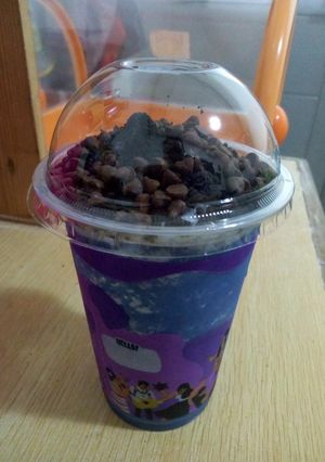 Foto resep Ice blend Ocean blueberry ala lucy's