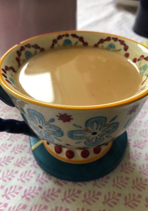 A picture of Rose chai masala.