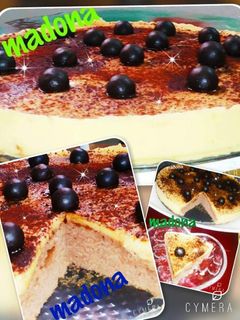 صورة لوصفة كيكه بسيطه بالكريم كراميل🎂🍮