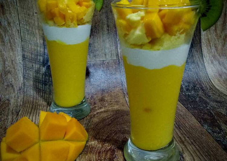 Langkah Mudah untuk Membuat King Mango (Mango Dessert) Anti Gagal