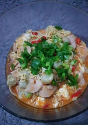 Foto resep Mie Seblak Kental Pedas