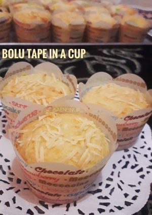 Foto resep Bolu tape in a cup