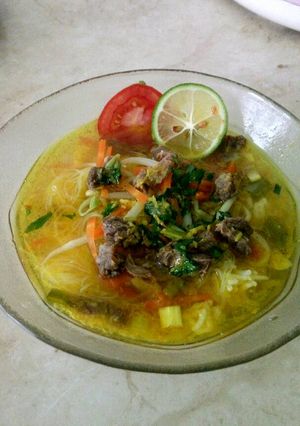 Foto resep Soto daging sapi
