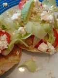 Tostadas de pollo. ॐ
