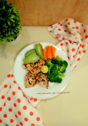 Foto resep "Grilled Garlic chiken w veggy" #BikinRamadhanBerkesan