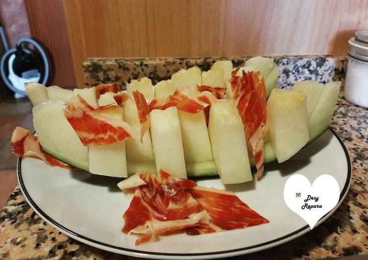 Melón con Jamón