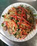 Chủ nhật cuối tuần   Tự thưởng cho mình   Những ngày kiêng kham (Bò Bóp chuối non