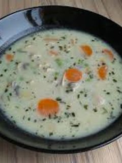 Tárkonyos csirkeragu leves, Anita konyhájából recept fotója