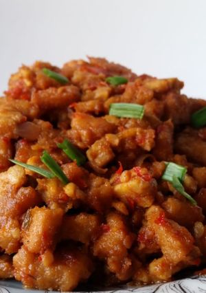 Foto resep Olahan balado tempe dan menjes