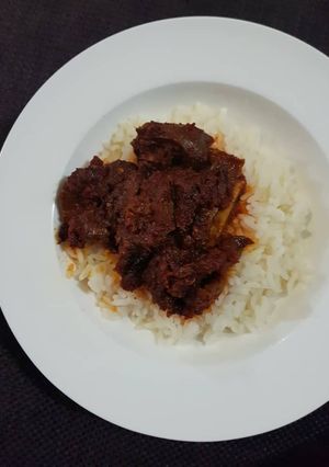 A picture of Goat Meat Stew.