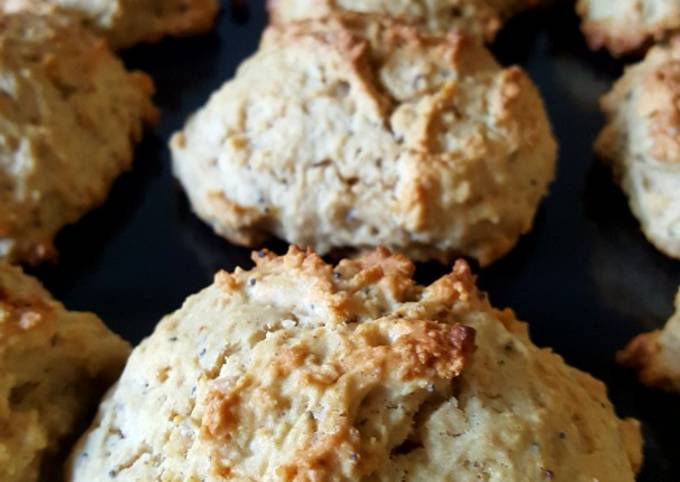 Poppy Seeds Rock Cakes