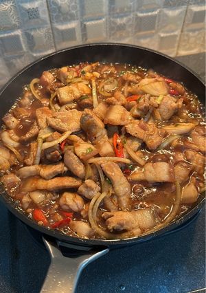 Foto resep Babi Kecap ~ Braised Pork