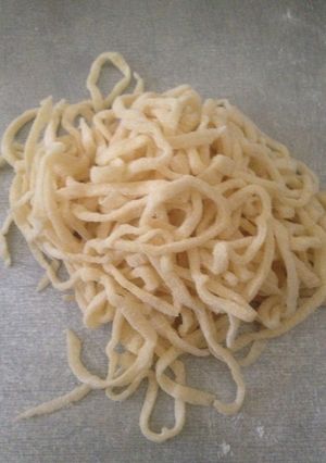 Foto resep Mie Homemade Handmade