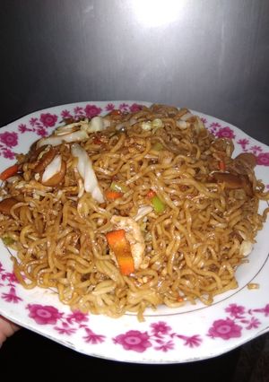 Foto resep Mie goreng saus tiram sederhana
